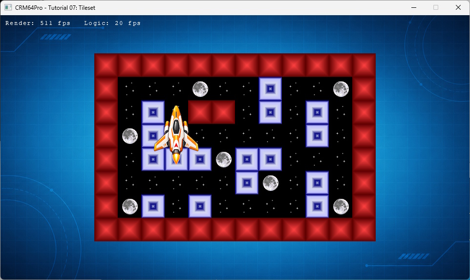 CRM64Pro Tutorial 07 tileset map