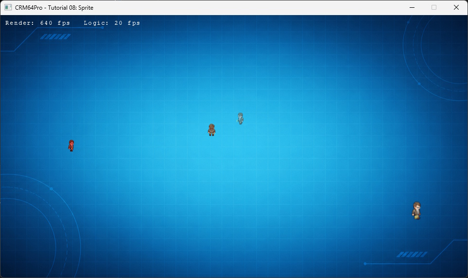 CRM64Pro Tutorial 08 animated sprites