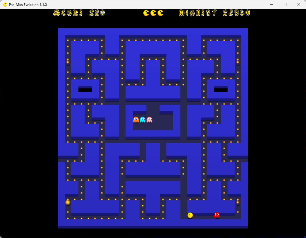 Pac-Man Evolution orthographic view